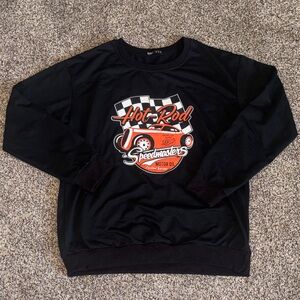 🌟3/$15 Hot Rod black crewneck Sweatshirt